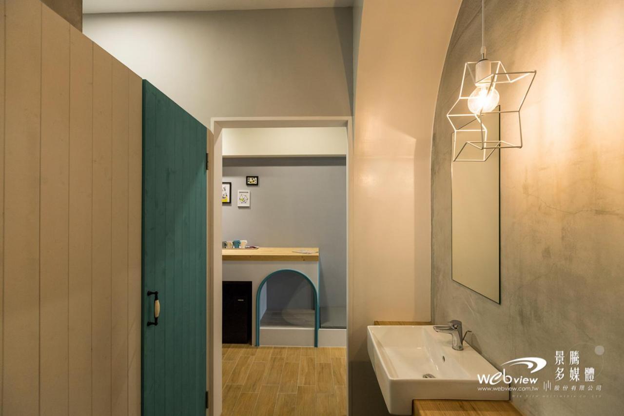 Blue White Apartment Wujie Bagian luar foto