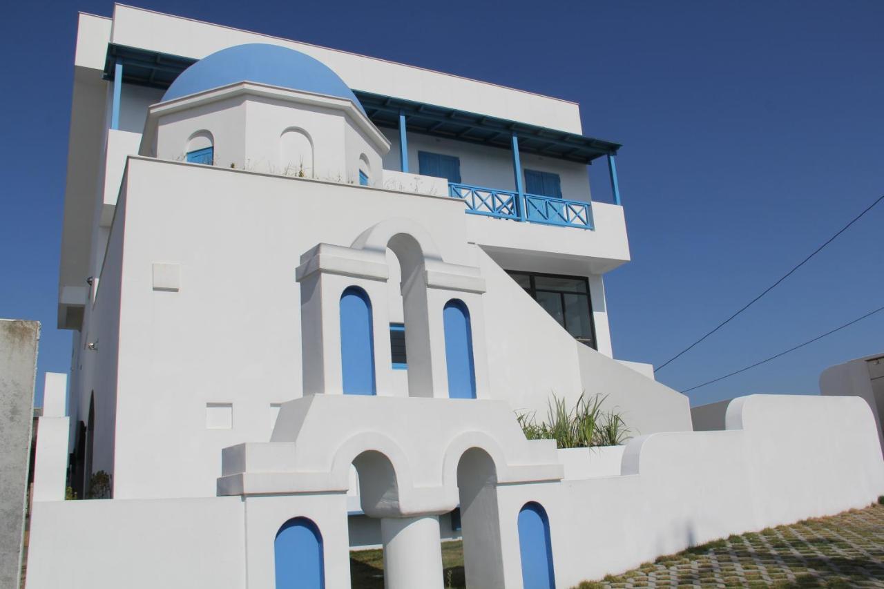 Blue White Apartment Wujie Bagian luar foto