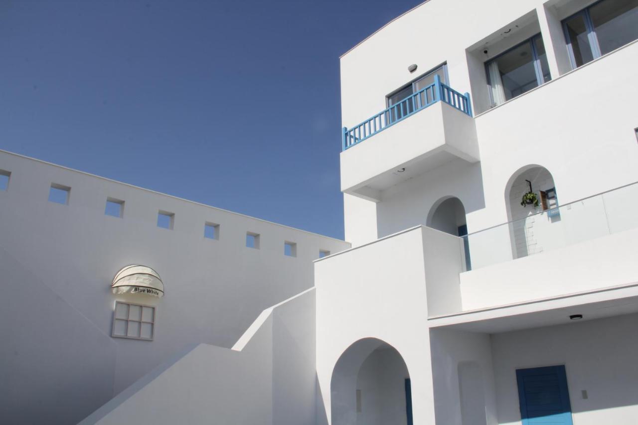 Blue White Apartment Wujie Bagian luar foto