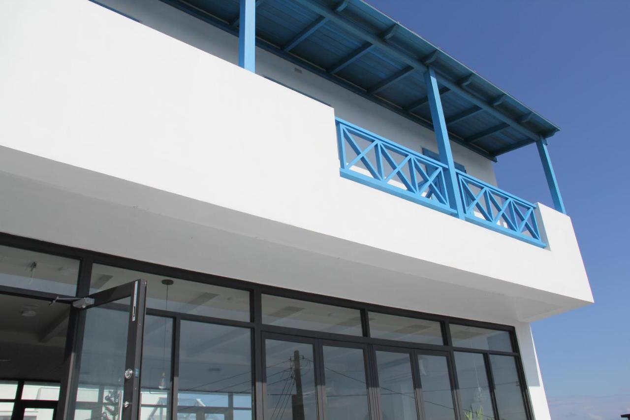 Blue White Apartment Wujie Bagian luar foto